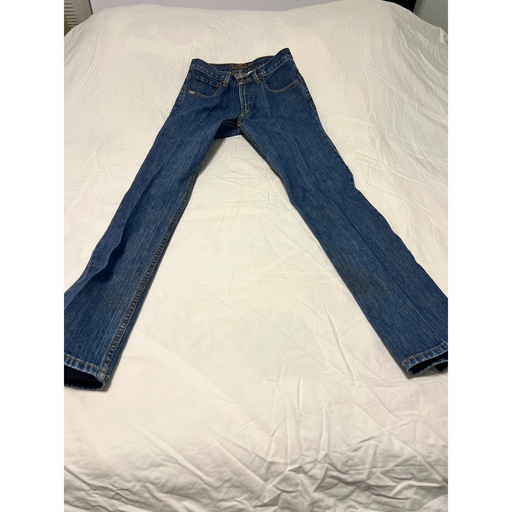 Cruel Girl Slim Straight Leg Jeans Women 29x33 Medium Wash Western Rocky Mtn